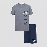Nike 3BRAND by Russell Wilson Little Boys 2-pc. Short Set