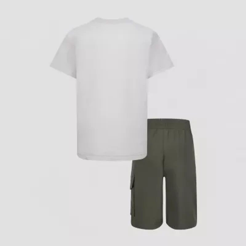 Nike 3BRAND by Russell Wilson Little Boys 2-pc. Short Set