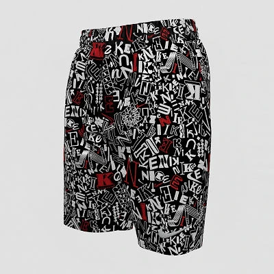 Nike Big Kid Boys Abstract Swim Trunks