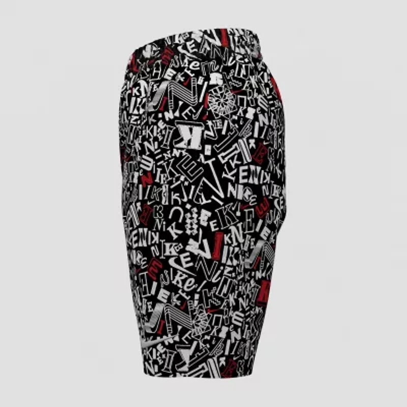 Nike Big Kid Boys Abstract Swim Trunks