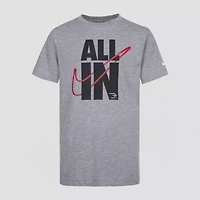 Nike 3BRAND by Russell Wilson Big Boys Crew Neck Short Sleeve Graphic T-Shirt