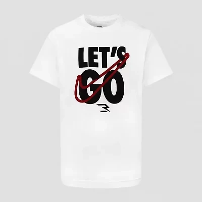 Nike 3BRAND by Russell Wilson Big Kid Boys Crew Neck Short Sleeve Regular Fit Graphic T-Shirt