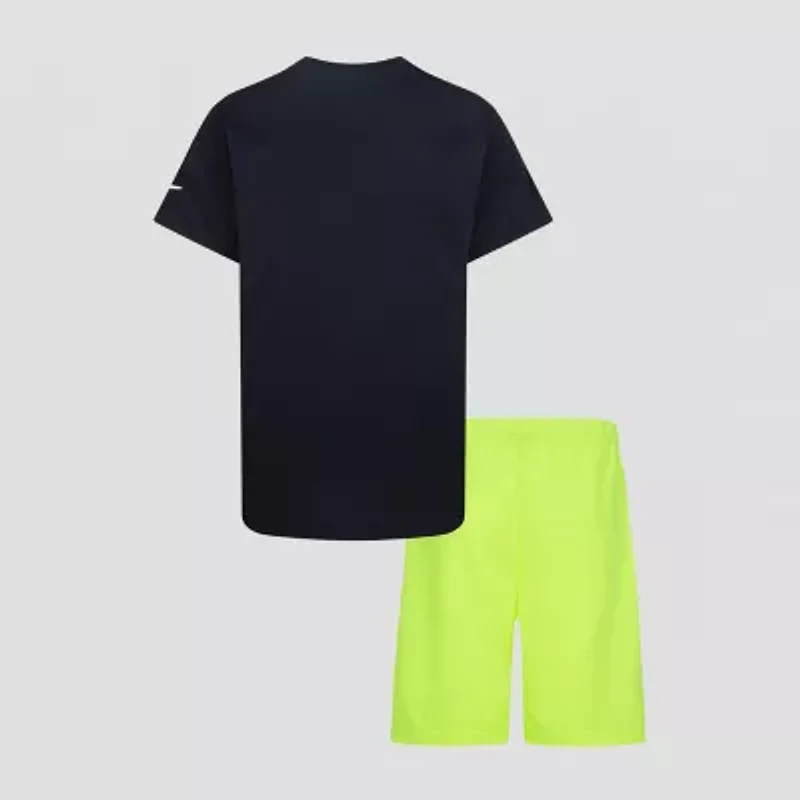 Nike 3BRAND by Russell Wilson Big Kid Boys 2-pc. Short Set