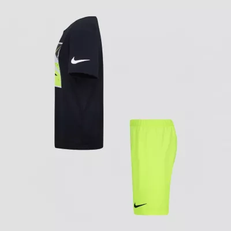 Nike 3BRAND by Russell Wilson Big Kid Boys 2-pc. Short Set
