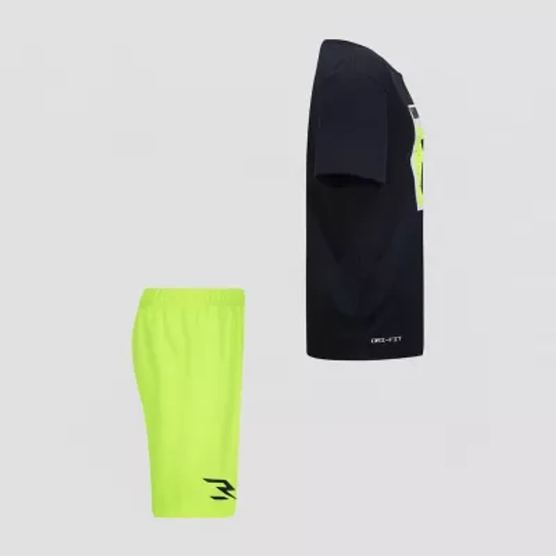 Nike 3BRAND by Russell Wilson Big Kid Boys 2-pc. Short Set