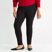 St. John's Bay Womens Skinny Plus Pull-On Pant