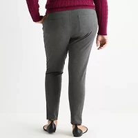 St. John's Bay Womens Skinny Plus Pull-On Pant