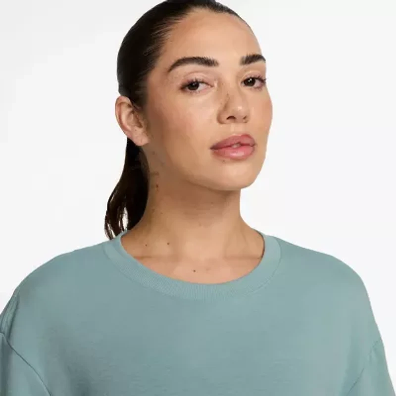 Nike Dri-Fit Womens Crew Neck Short Sleeve Quick Dry Active T-Shirt
