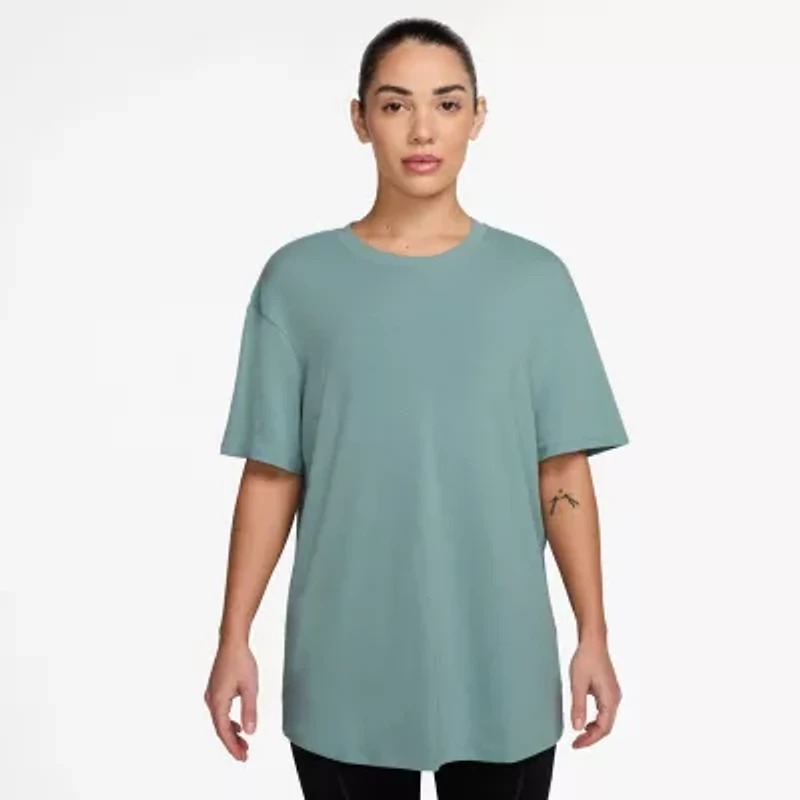Nike Dri-Fit Womens Crew Neck Short Sleeve Quick Dry Active T-Shirt