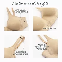 Playtex 18 Hour® Side & Back Smoothing Seamless Full Coverage Wireless Bra 4049