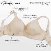 Playtex 18 Hour® Sensational Support Wireless Full Coverage Bra 20/27