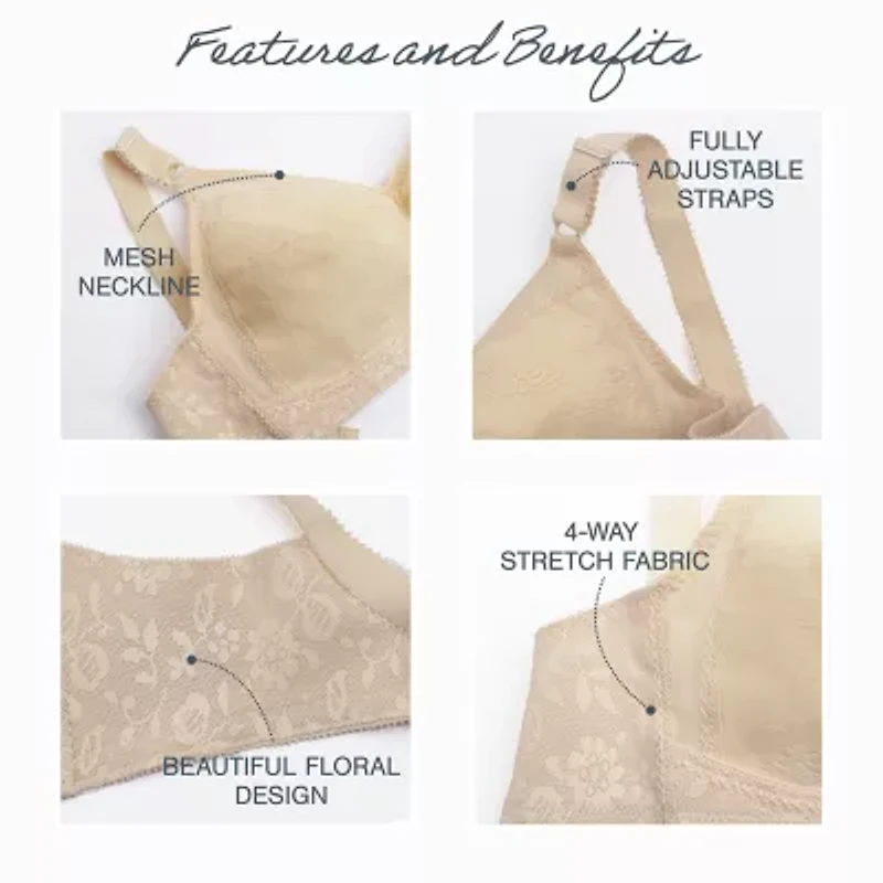 Playtex 18 Hour® Sensational Support Wireless Full Coverage Bra 20/27