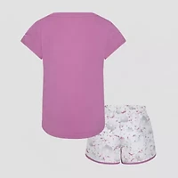 Nike Little Girls 2-pc. Short Set