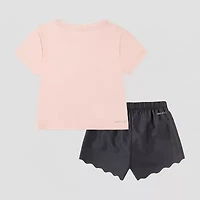 Nike Little Girls 2-pc. Short Set
