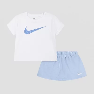 Nike Little Girls 2-pc. Skort Set