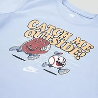 Nike Little Boys Crew Neck Short Sleeve Regular Fit Graphic T-Shirt