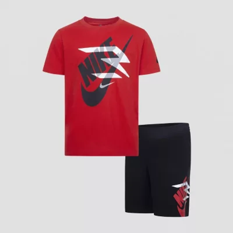 Nike 3BRAND by Russell Wilson Big Kid Boys 2-pc. Short Set