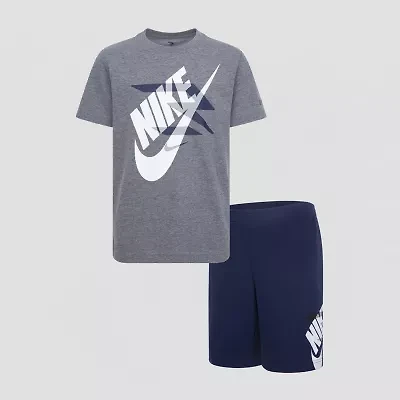 Nike 3BRAND by Russell Wilson Big Kid Boys 2-pc. Short Set