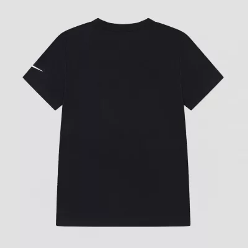 Nike 3BRAND by Russell Wilson Big Kid Boys Crew Neck Short Sleeve Regular Fit Graphic T-Shirt