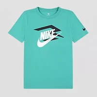 Nike 3BRAND by Russell Wilson Big Kid Boys Crew Neck Short Sleeve Regular Fit Graphic T-Shirt
