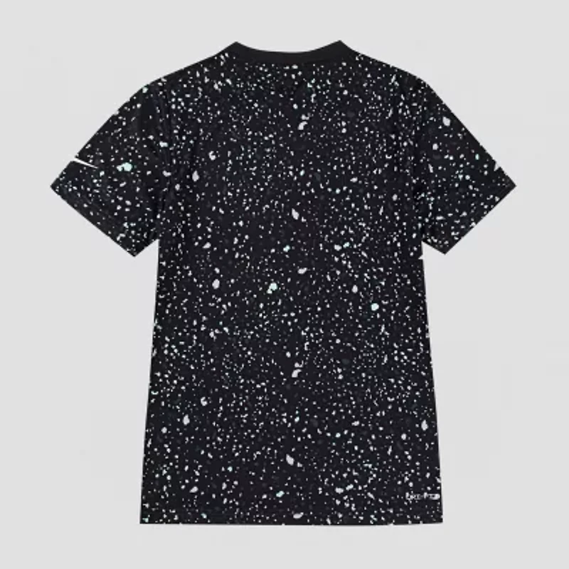 Nike 3BRAND by Russell Wilson Big Kid Boys Crew Neck Short Sleeve Regular Fit Graphic T-Shirt