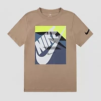 Nike 3BRAND by Russell Wilson Big Kid Boys Crew Neck Short Sleeve Regular Fit Graphic T-Shirt