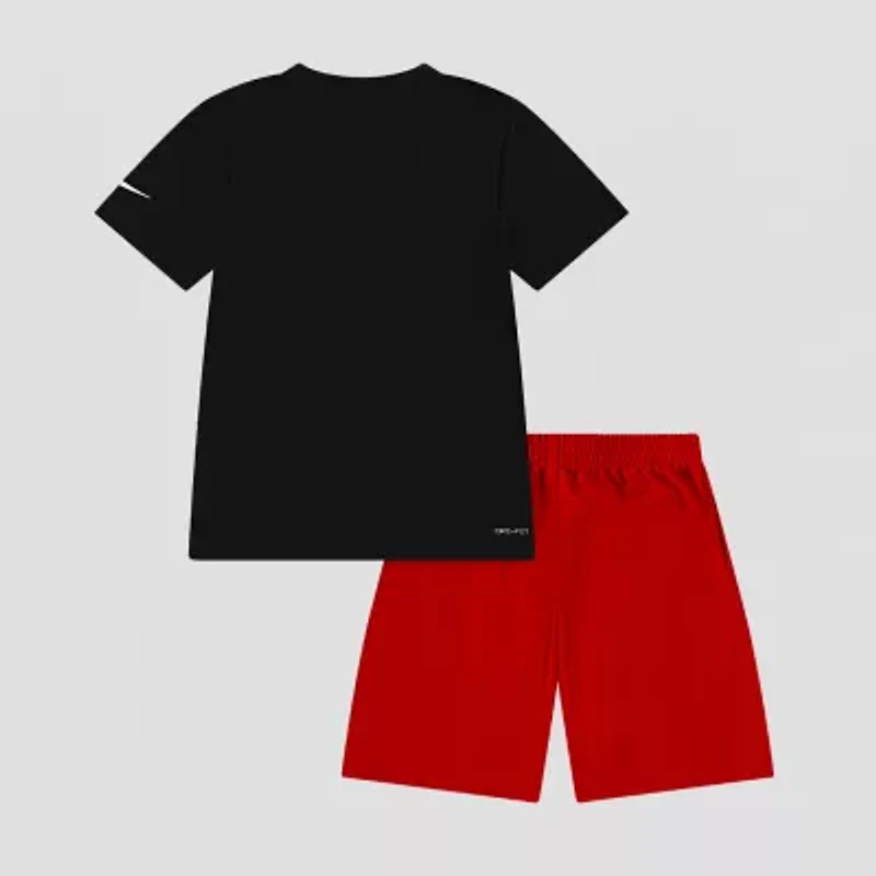 Nike 3BRAND by Russell Wilson Big Kid Boys 2-pc. Short Set