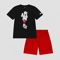 Nike 3BRAND by Russell Wilson Big Kid Boys 2-pc. Short Set
