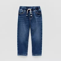 Okie Dokie Toddler & Little Boys Adjustable Waist Tapered Leg Jean
