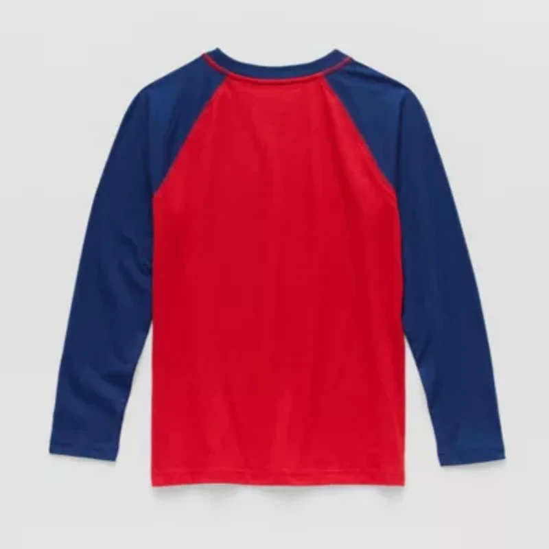 Thereabouts Little & Big Kid Boys Crew Neck Long Sleeve T-Shirt