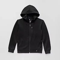 Xersion Double Knit Fleece Little & Big Kid Boys Long Sleeve Zipper Hoodie