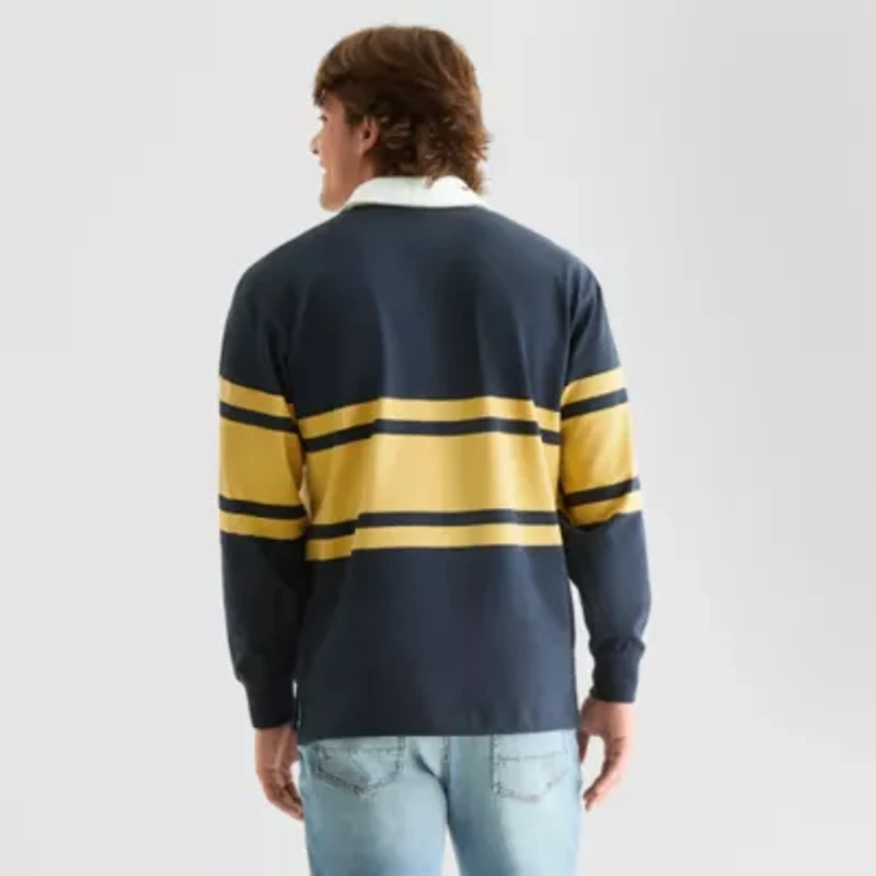Arizona Mens Long Sleeve Rugby Polo