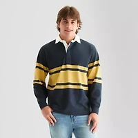 Arizona Mens Long Sleeve Rugby Polo