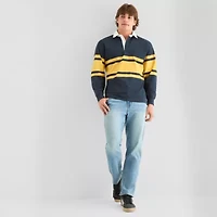 Arizona Mens Long Sleeve Rugby Polo