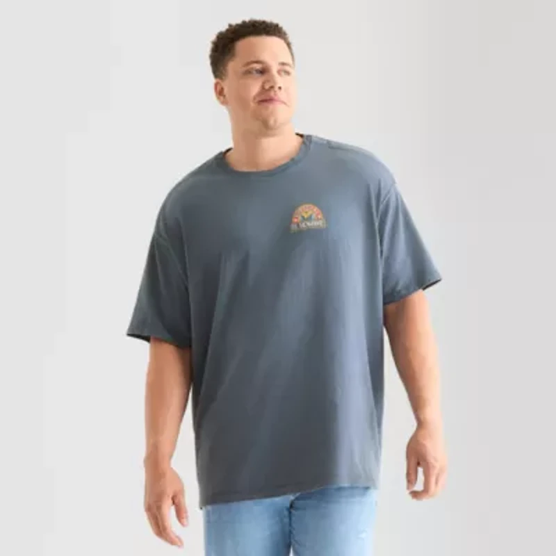 Adaptive Arizona Mens Big and Tall Easy-On Easy-Off Graphic T-Shirt