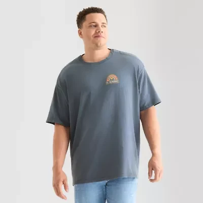 Adaptive Arizona Mens Big and Tall Easy-On Easy-Off Graphic T-Shirt