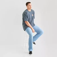 Adaptive Arizona Mens Big and Tall Easy-On Easy-Off Graphic T-Shirt
