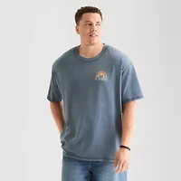 Arizona Mens Big and Tall Boxy Fit Graphic T-Shirt