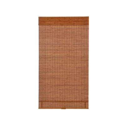 Bamboo Woven Wood Cordless Room Darkening Roman Shade