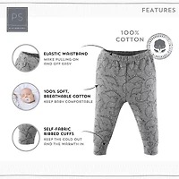 The Peanutshell Baby Boys Tapered Regular Fit Pull-On Pant