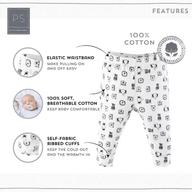 The Peanutshell Baby Boys Tapered Regular Fit Pull-On Pant