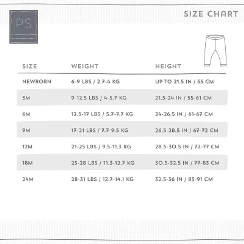 The Peanutshell Baby Girls Tapered Regular Fit Pull-On Pant