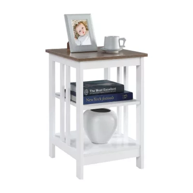 Mission Storage End Table