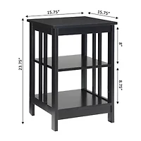 Mission Storage End Table
