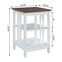 Mission Storage End Table