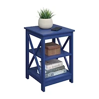 Oxford  End Table with Shelves