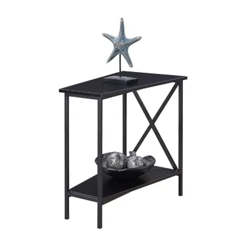 Wedge Living Room Collection Storage End Table