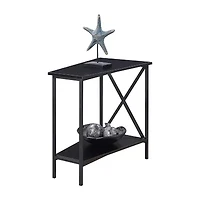 Wedge Living Room Collection Storage End Table