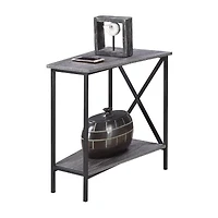 Convenience Concepts Wedge Living Room Collection Storage End Table