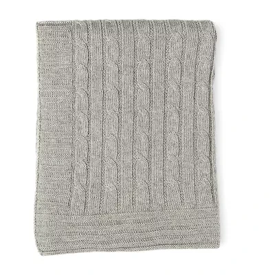 3 Stories Trading Company Cable Knit Baby Blanket